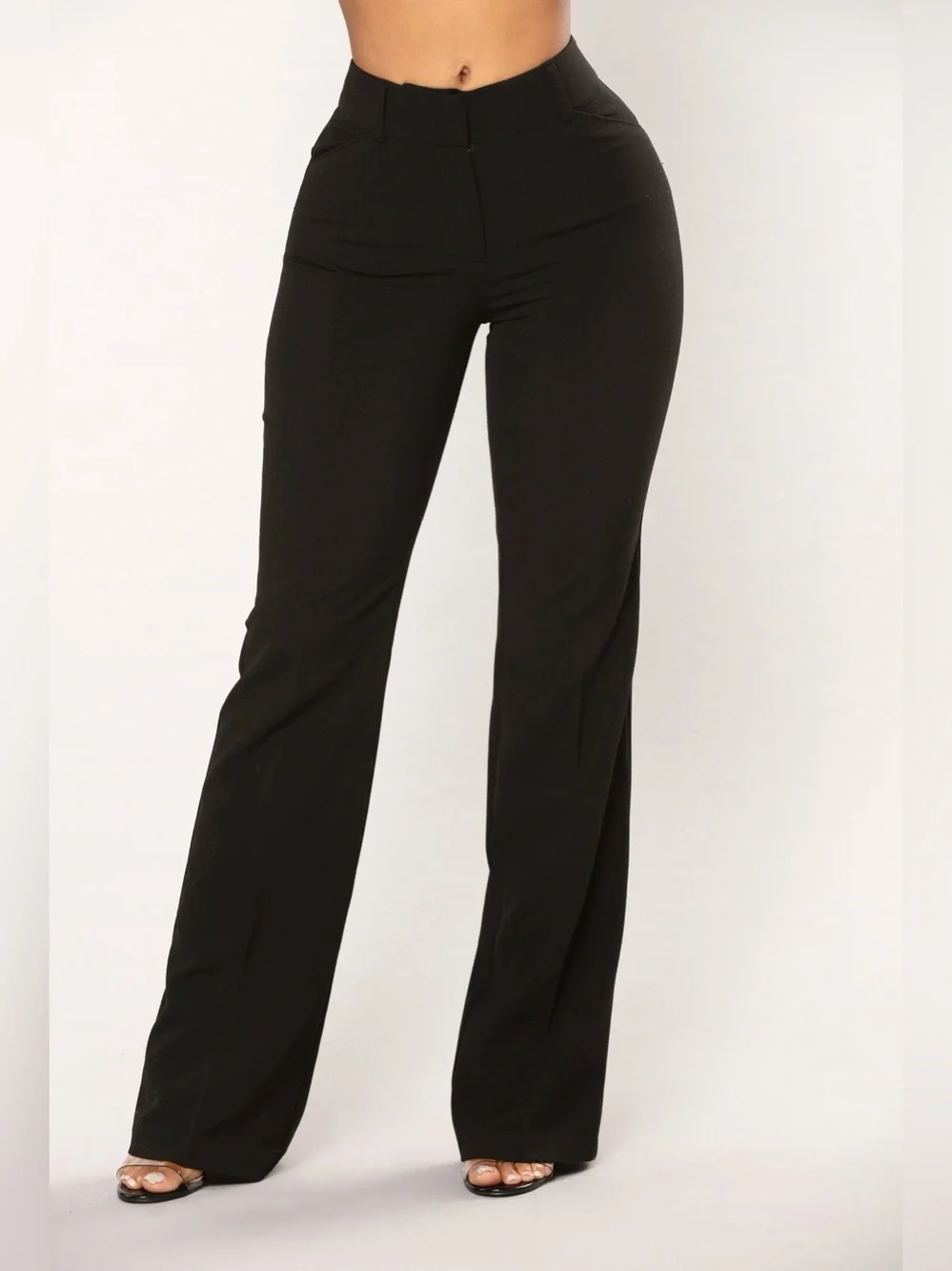 NWT Black High Rise Pants Size M